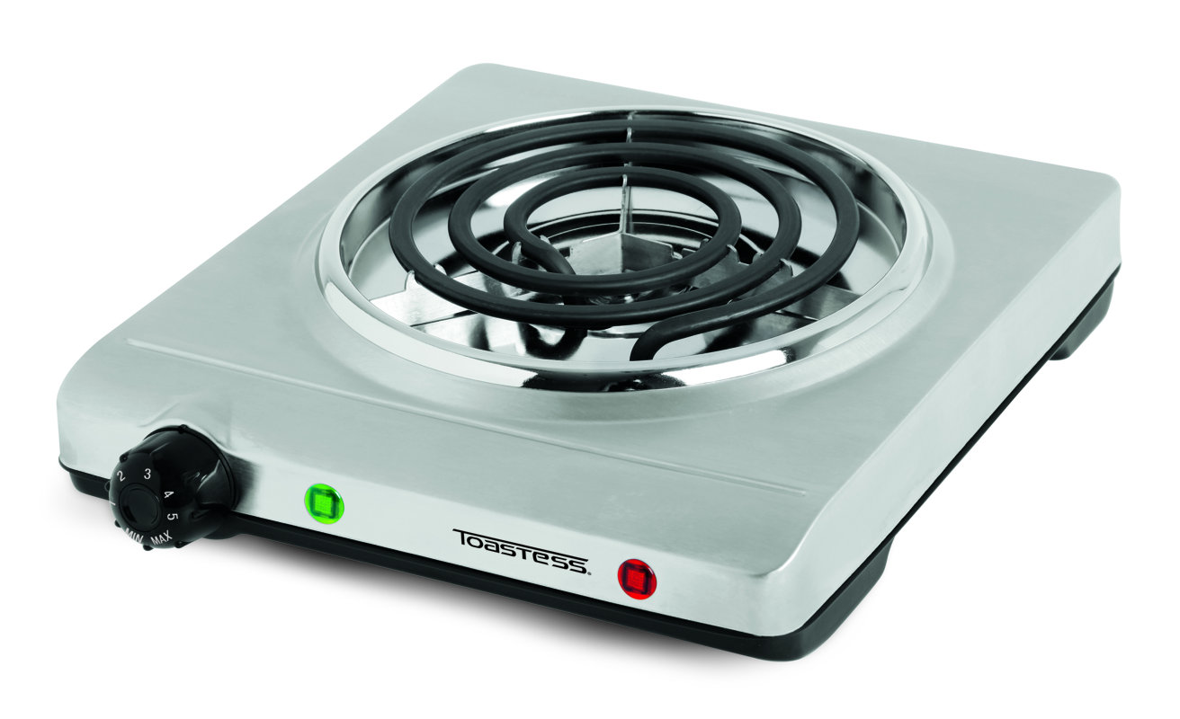 Salton Portable 10" Electric Cooktop with 1 Burner Wayfair.ca